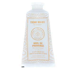 Crème mains au lait d'ânesse bio - Senteur miel de provence 50ml