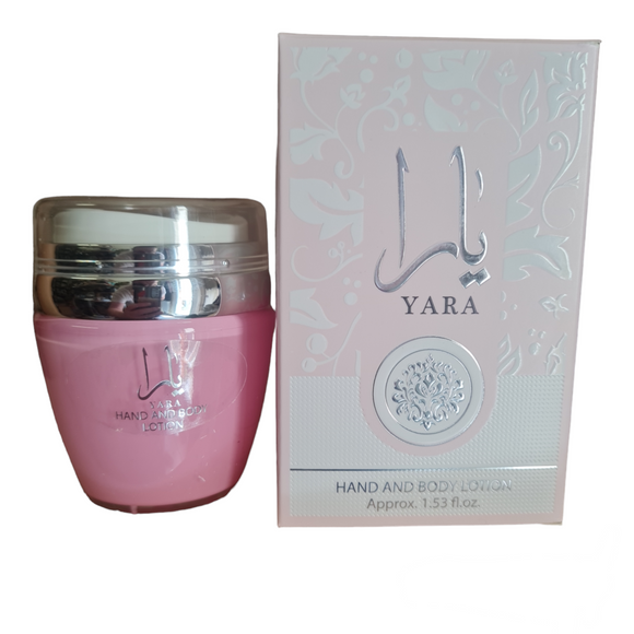 Crème mains et corps Yara Rose Lattafa 45g Dubai