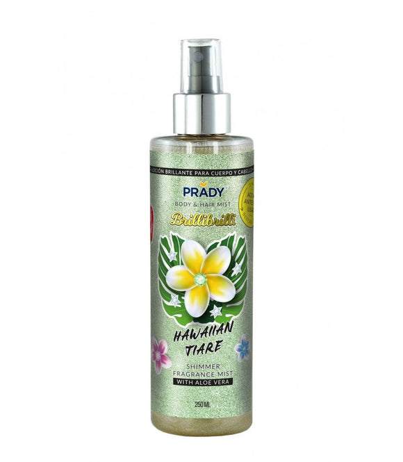 Brume scintillante corps et cheveux Prady HAWAÏ TIARE 250ml