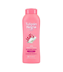 GEL DOUCHE & BAIN GOURMAND TULIPAN NEGRO FRAISE CHANTILLY 650ML