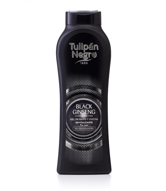 GEL DOUCHE TULIPAN NEGRO AU GINSENG POUR HOMME