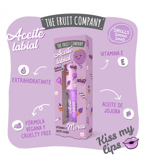 HUILE POUR LES LEVRES GLOSS A LA MURE THE FRUIT COMPAGNY