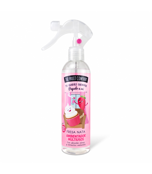 Spray désodorisant multi-usage – Fraise Chantilly – The Fruit Company