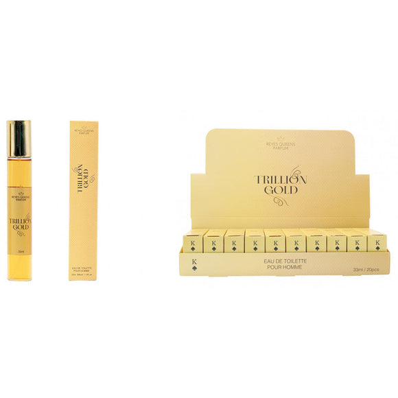 Parfum homme TRILLION GOLD 33ml REYES QUEENS